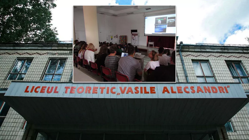 Mircea Geoană participant la un eveniment organizat de Colegiul Național Vasile Alecsandri din Iași Despre ce a discutat cu elevii