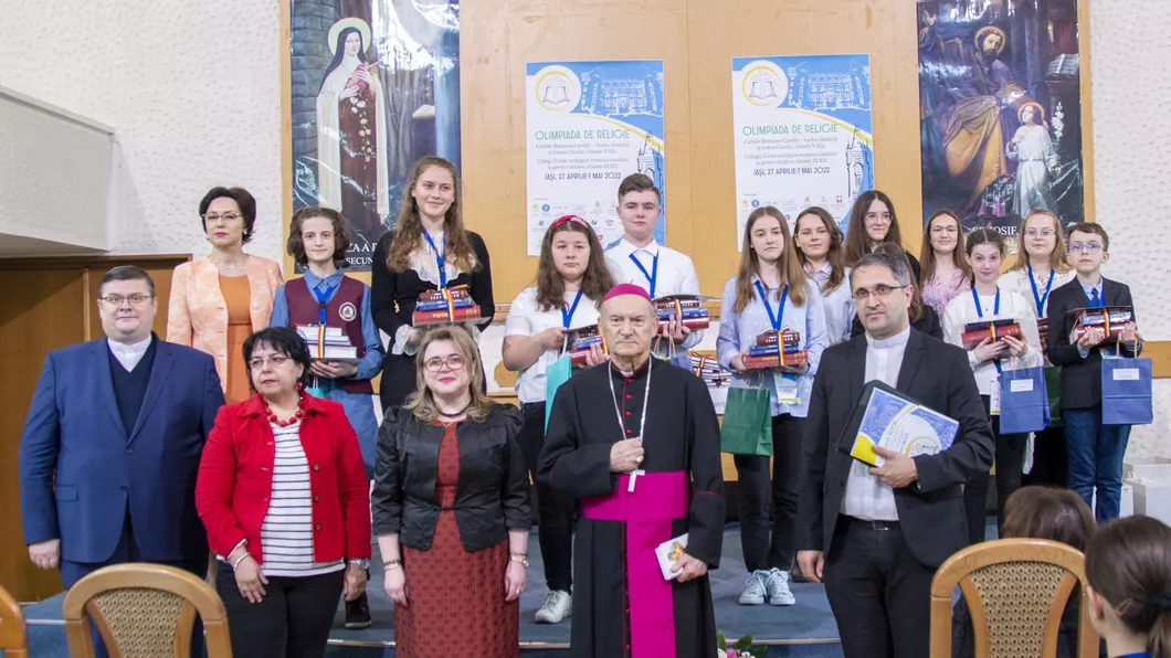 Rezultate de excepție obținute de elevii normaliști din Iași la olimpiada de religie catolică