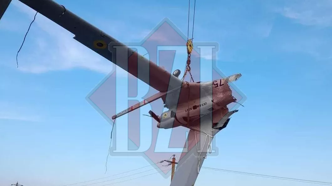 MaPN confirmă prăbușirea unei drone ucrainene în România