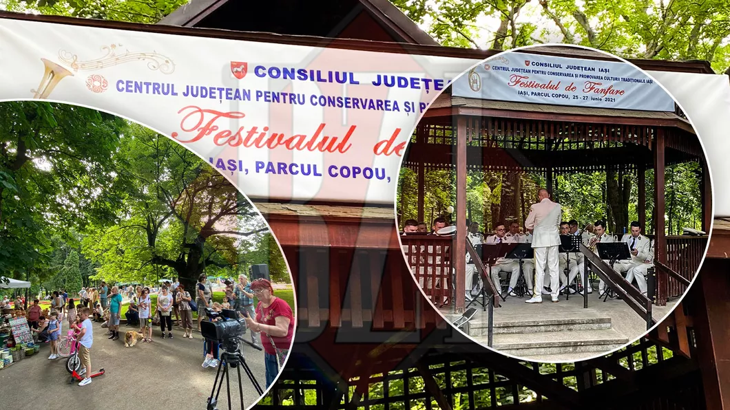 Festival de Fanfare în acest weekend în Parcul Copou Sunt invitate ansambluri celebre din Moldova