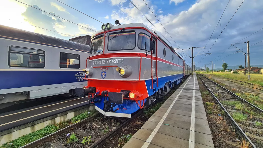 Accident feroviar mortal la Paşcani. Un bărbat a fost acroşat de trenul Bucureşti - Suceava