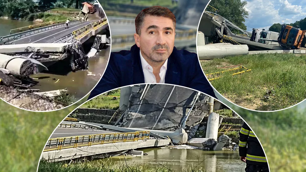 Ionel Arsenie demisia Ministerul Dezvoltării confirmă că podul prăbușit nu trebuia dat în folosință