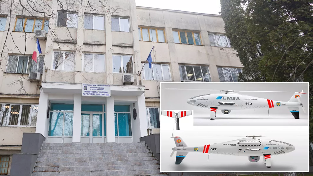 Poliția de Frontieră Iași a găsit firma care să aducă drona de 125.000 de euro