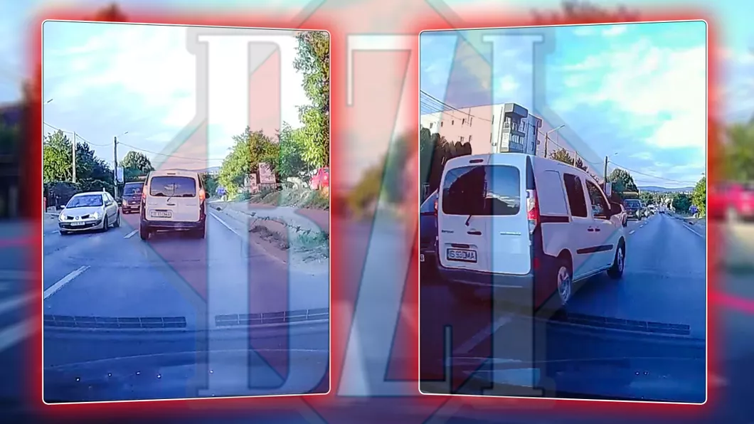 Șoferii ieșeni îngroziți de manevrele periculoase ale unui meltean din trafic Inconștiența lui putea duce la o tragedie  VIDEO