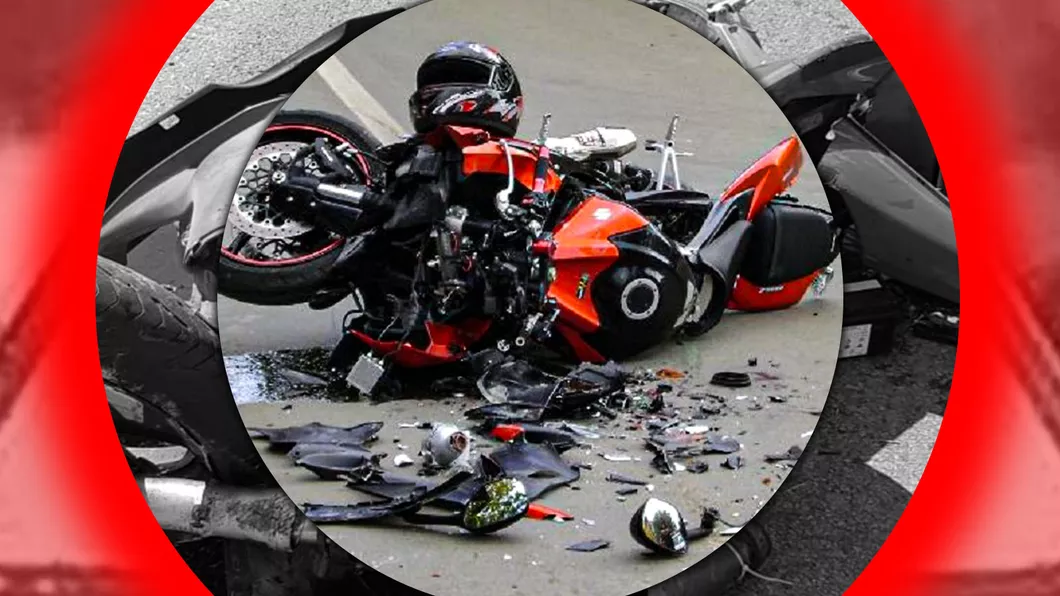 Încă un accident de motocicletă înfiorător la Iași Un tânăr a ajuns la spital cu bucăți lipsă din cap. Medicii spun că are șanse de supraviețuire