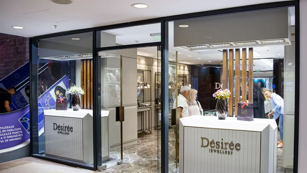 Descoperă povești despre frumusețea aurului și strălucirea diamantelor în noul magazin Desiree Jewellery din Iulius Mall Iași
