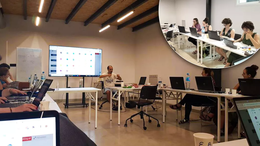 Zece profesori de la Colegiul Național Iași au mers în Valencia pentru a lua parte la Cursul Digital Platforms Using Apps and E-Learning Solution