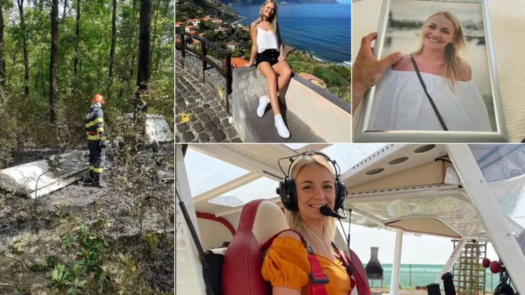 Georgiana a murit în avionul prăbuşit la Letca Nouă după ce iubitul i-a făcut cadou zborul. Mesajul cutremurător al iubitului