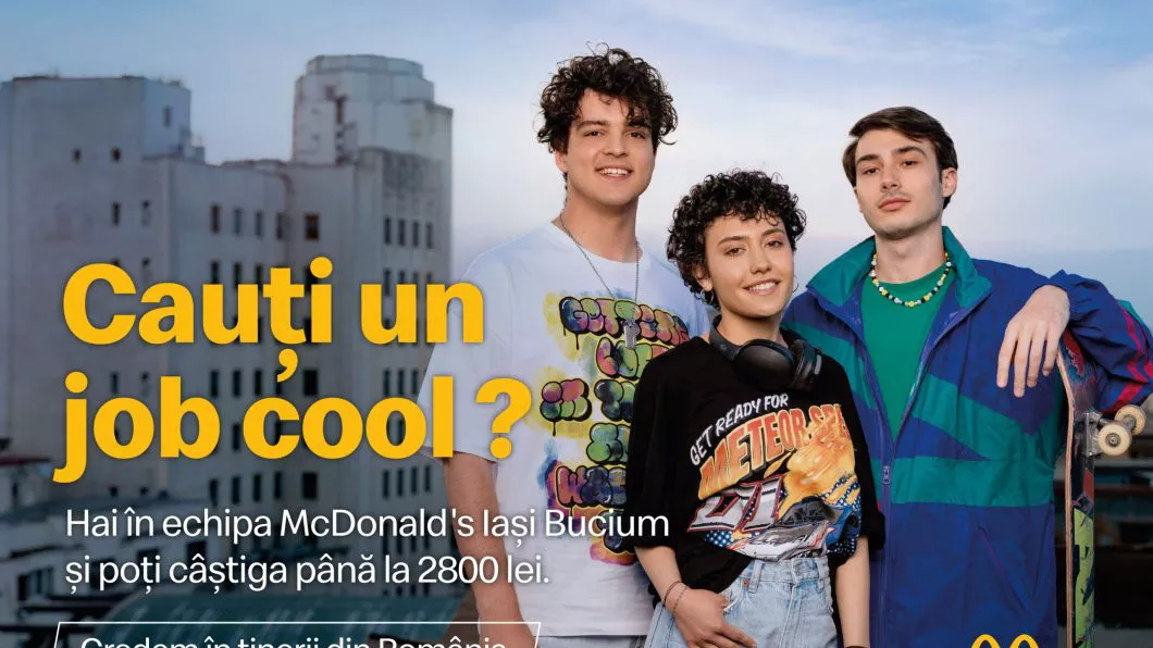 McDonalds recrutează peste 60 de locuri de muncă sunt disponibile la Iași pentru un nou restaurant McDonalds Drive-Thru