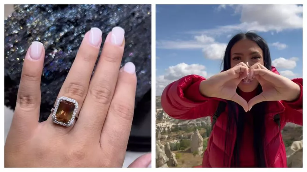 Andreea Mantea s-a fotografiat cu inelul pe deget. Totul s-a întâmplat în Turcia în timp ce se afla în vacanță