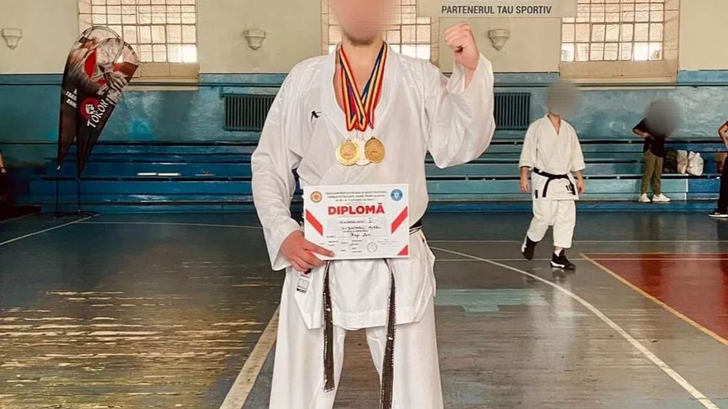 Luptător S.A.S. Iași dublu medaliat cu aur la Campionatul Național de Karate