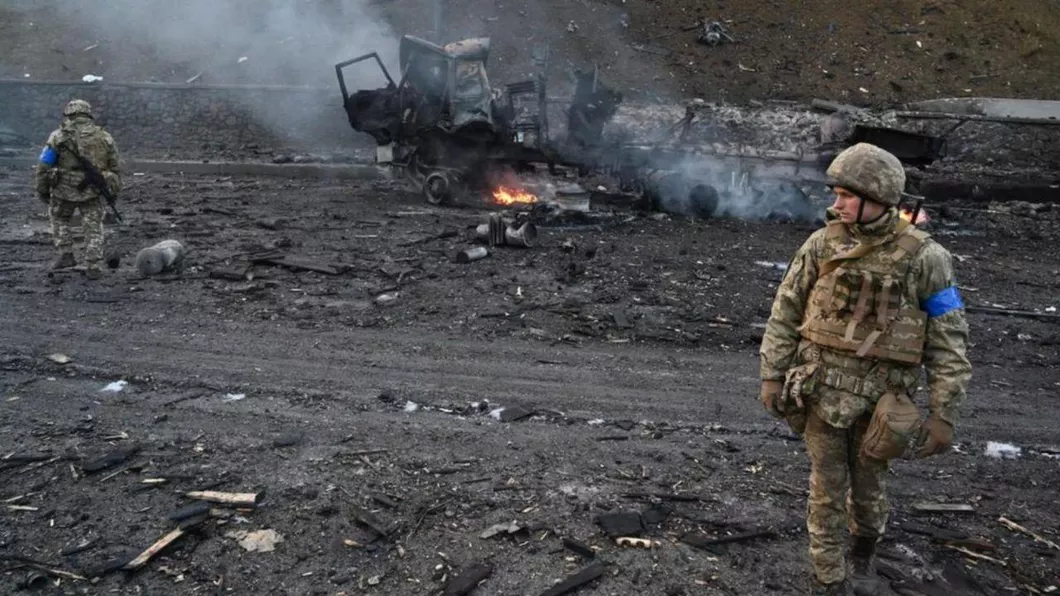 Război în Ucraina Volodimir Zelenski acuză Rusia de crime de război