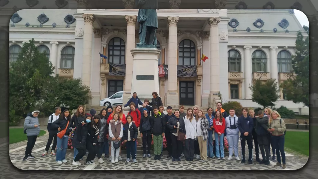 Schimb de experiență la Școala Gimnazială Ionel Teodoreanu Elevi din 4 țări au ajuns la Iași