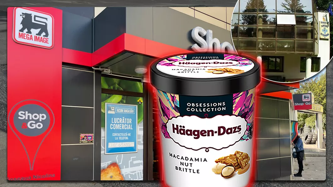 Supermarketul Mega Image din Nicolina amendat de DSVSA pentru că nu a retras de la comercializare înghețata cu urme de pesticide
