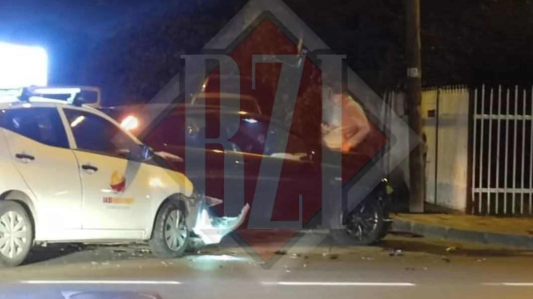 Accident rutier în municipiul Iași. În coliziune au fost implicate două autoturisme - EXCLUSIV