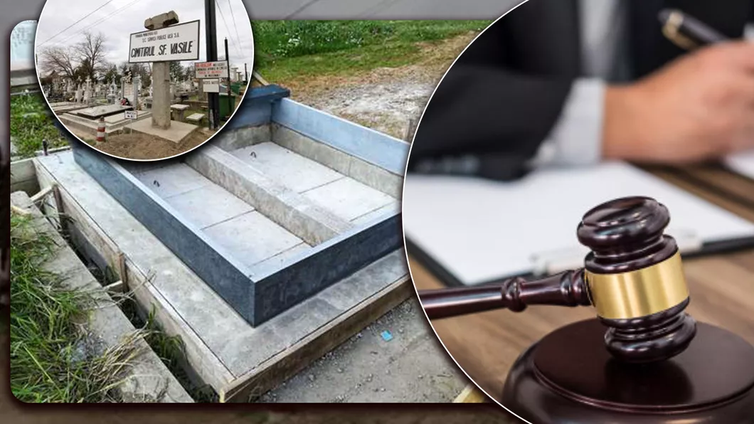 Scandal monstru în cimitir O ieșeancă a cerut ordin de protecție