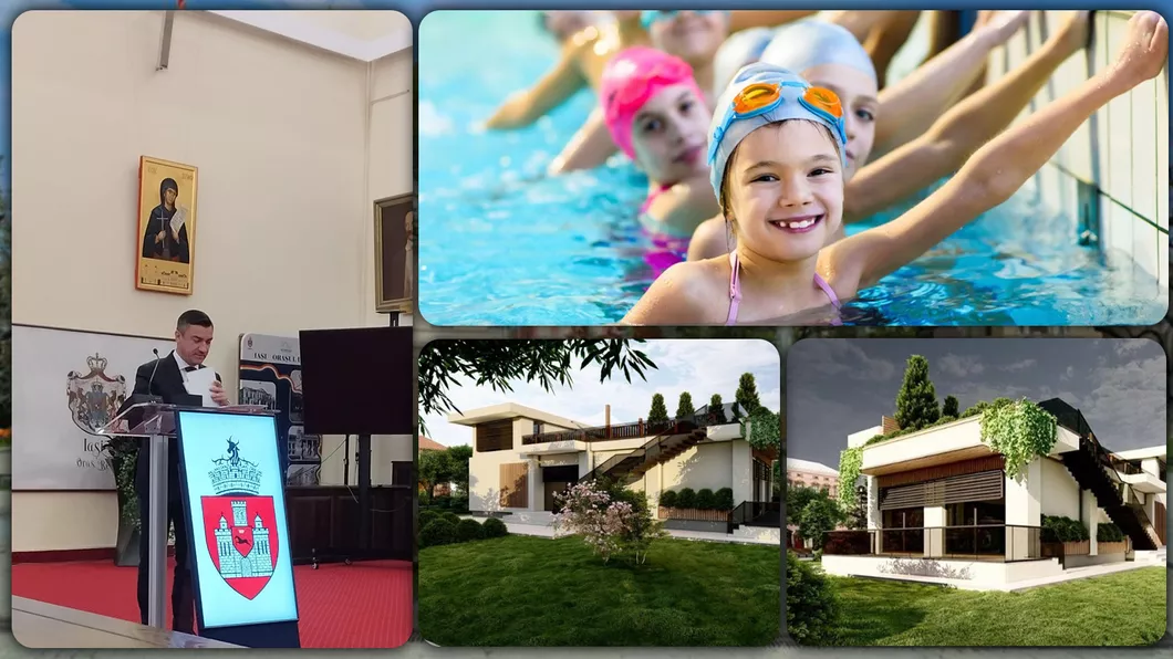 Premieră în România Iașul va avea primele 3 bazine de înot la grădinițe în 2023