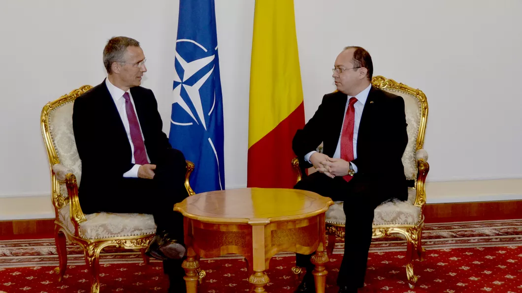 Discuție între Bogdan Aurescu și Jens Stoltenberg. Se fac pregătiri pentru al doilea cel mai important eveniment NATO găzduit de București