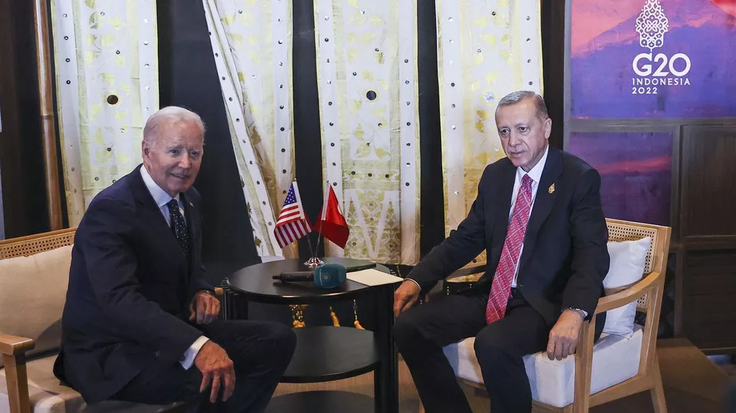 Recep Erdogan s-a întâlnit cu Joe Biden după ce Turcia a acuzat SUA că este implicată în atentatul terorist din Istambul