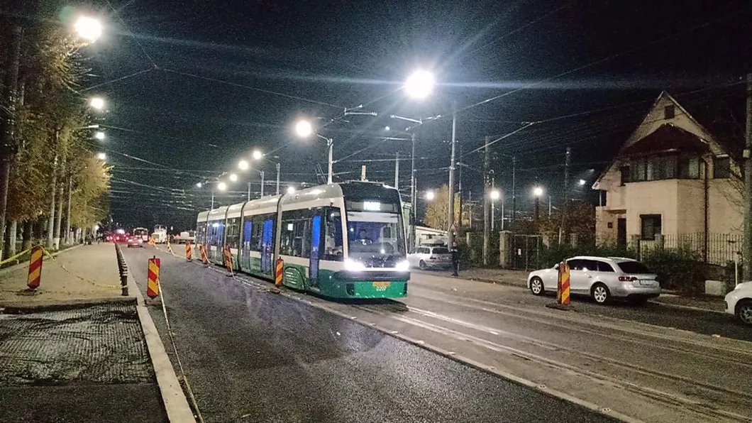 Veste bună pentru ieșeni Linia de tramvai Gară - Dancu inaugurată vineri 18 noiembrie - VIDEO