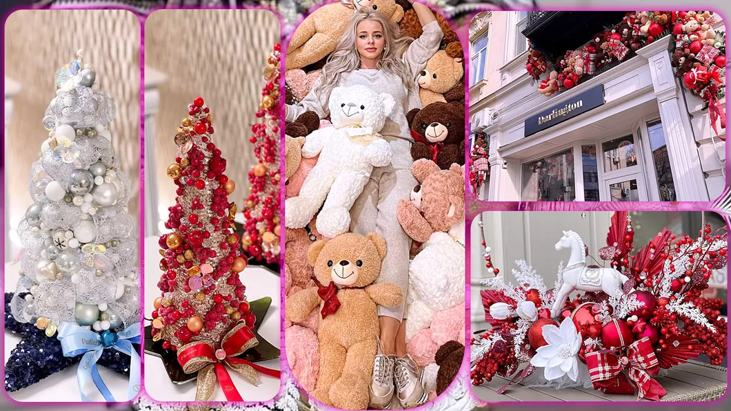 O ieșeancă a cumpărat decorațiuni de lux pentru Crăciun în valoare de mii de euro. A crescut numărul clienților care apelează la specialiști pentru împodobirea casei - FOTOVIDEO