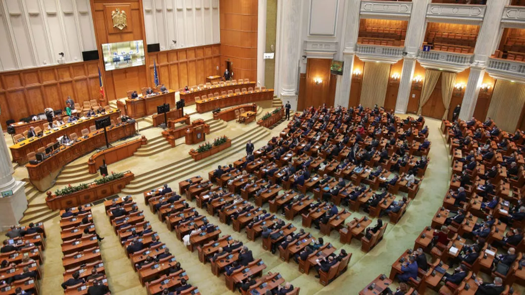 Parlamentul a decis revocarea din funcţie a lui Niculae Bădălău de la Curtea de Conturi