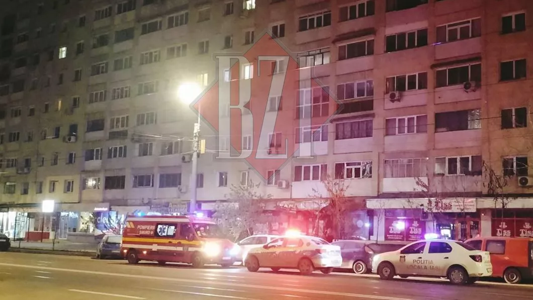 Suicid la Iași Un bătrân a murit după ce s-a aruncat de la etajul 9 în cartierul Alexandru cel Bun - UPDATE FOTO