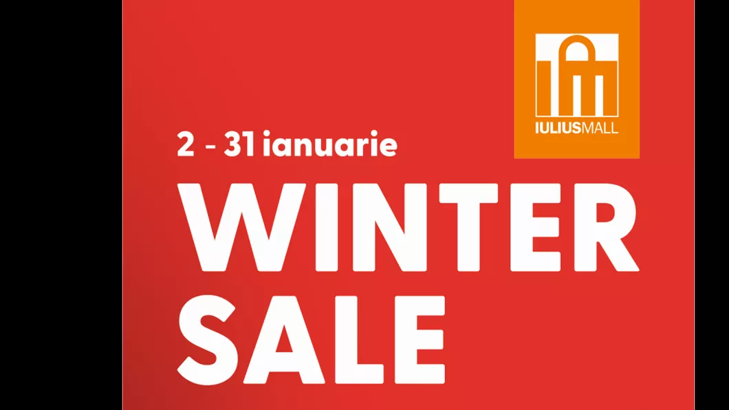 A început Winter Sale la Iulius Mall Iași. Profită de reducerile de până la 70 și bucură-te de cumpărături inspirate
