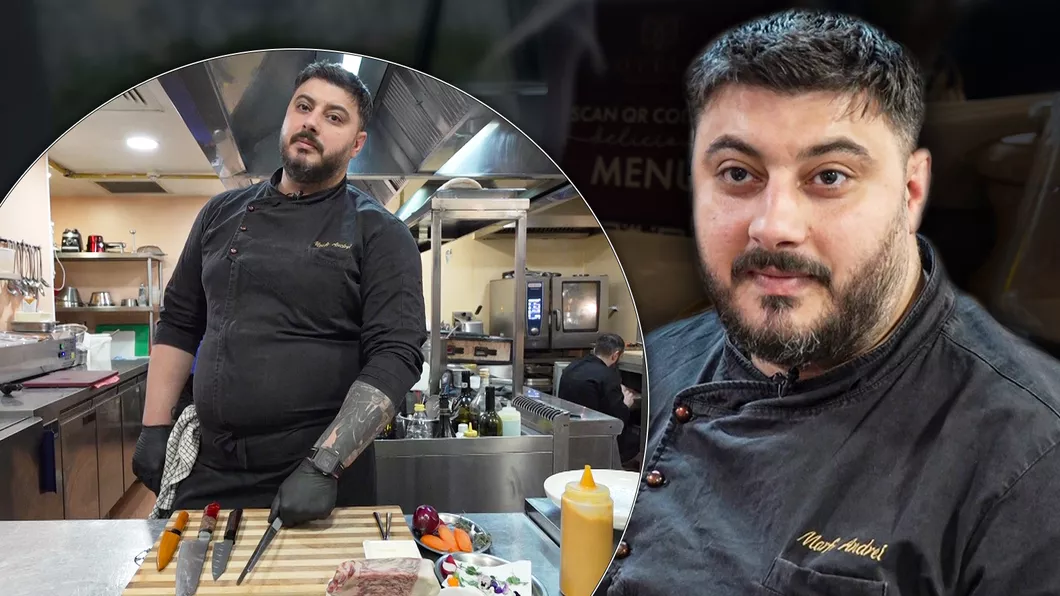 Andrei Marfă a ajuns bucătar șef la un restaurant de lux din Iași dar nimeni nu știe cu ce se ocupa înainte. Nu îmi era rușine să muncesc