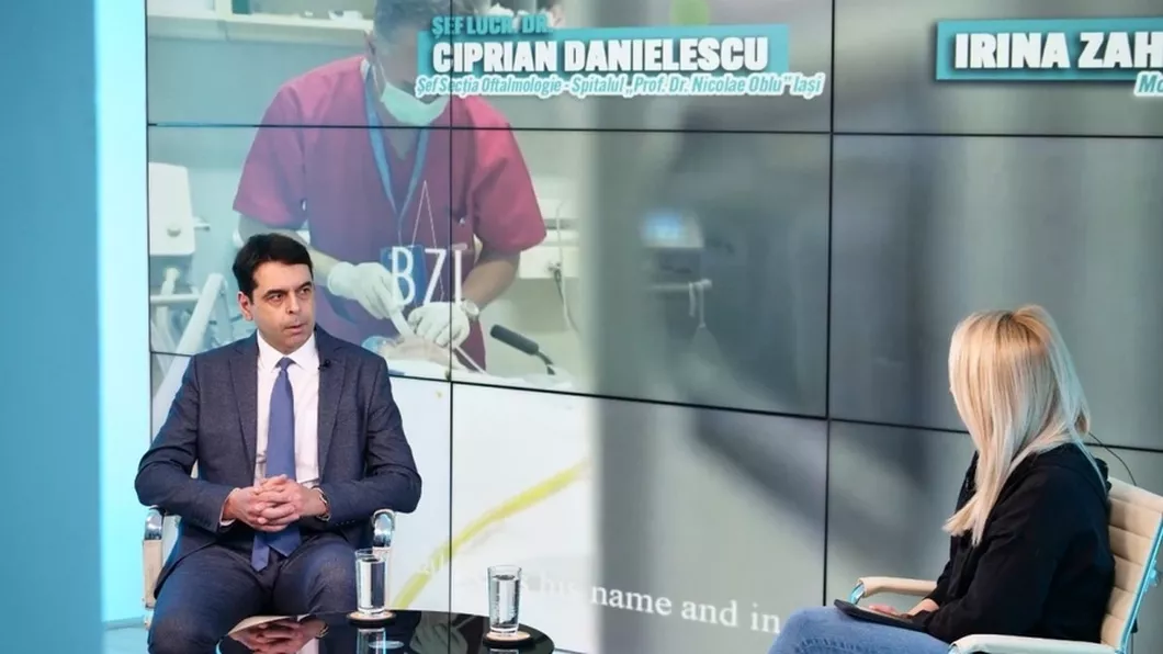 Dr. Ciprian Danielescu despre operația de cataractă Dacă fundul de ochi este într-o stare bună atunci vederea va crește foarte mult după intervenție - VIDEO