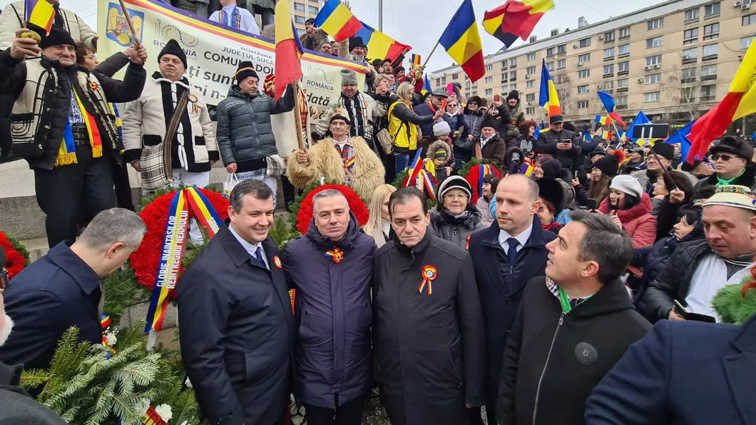 Petru Movilă preşedintele PMP Iaşi la Ziua Principatelor Române 