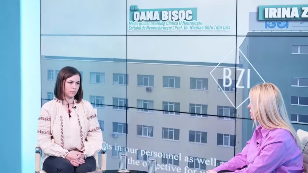 Dr. Oana Bișoc despre complicațiile atacului cerebral Depinde foarte tare cât muncește pacientul pentru ca să se refacă - VIDEO