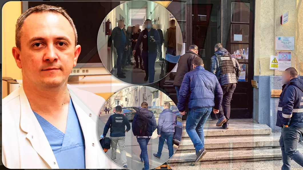 O nouă bilă neagră pentru Dan Timofte Din cauza lipsei de acțiune a managerului Spitalul Sf. Spiridon din Iași a fost luat cu asalt de procurorii DIICOT - FOTOVIDEO