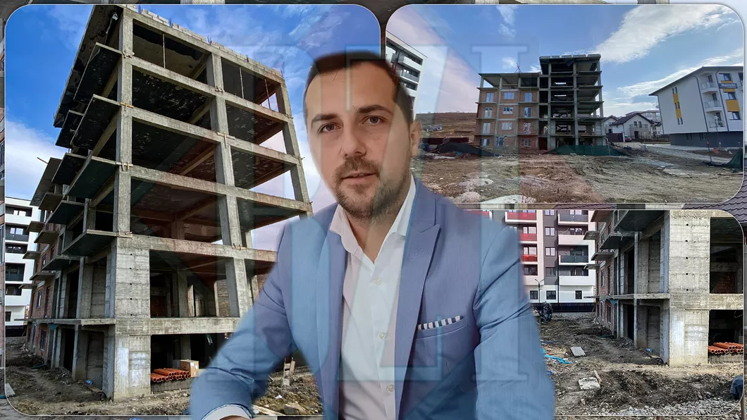 Haosul urbanistic din Bârnova declanșat de un consilier local PSD A construit un ghetou cu blocuri de locuințe colective fără locuri de parcare Nu vând apartamente nu sunt dezvoltator  - FOTO