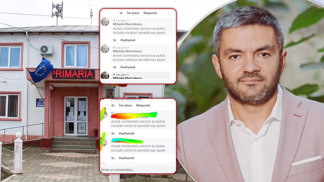 Pe pagina Consiliului Local Rediu comentariile sunt șterse. Primarul comunei Ciprian Grosu pune pumnul în gura cetățenilor