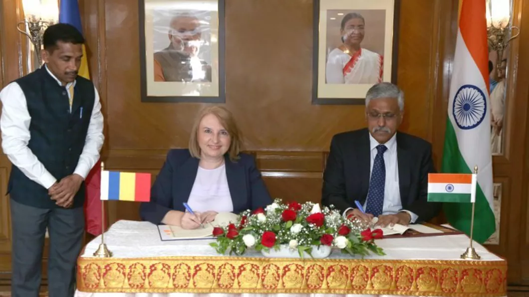 Acord de cooperare în domeniul apărării semnat între Guvernul României şi Guvernul din India