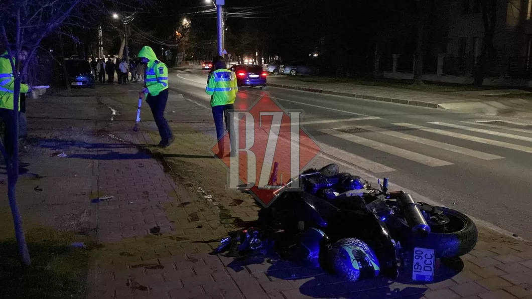 Accident grav de motocicletă în Copou. Polițiștii sunt la fața locului - EXCLUSIV FOTOVIDEO