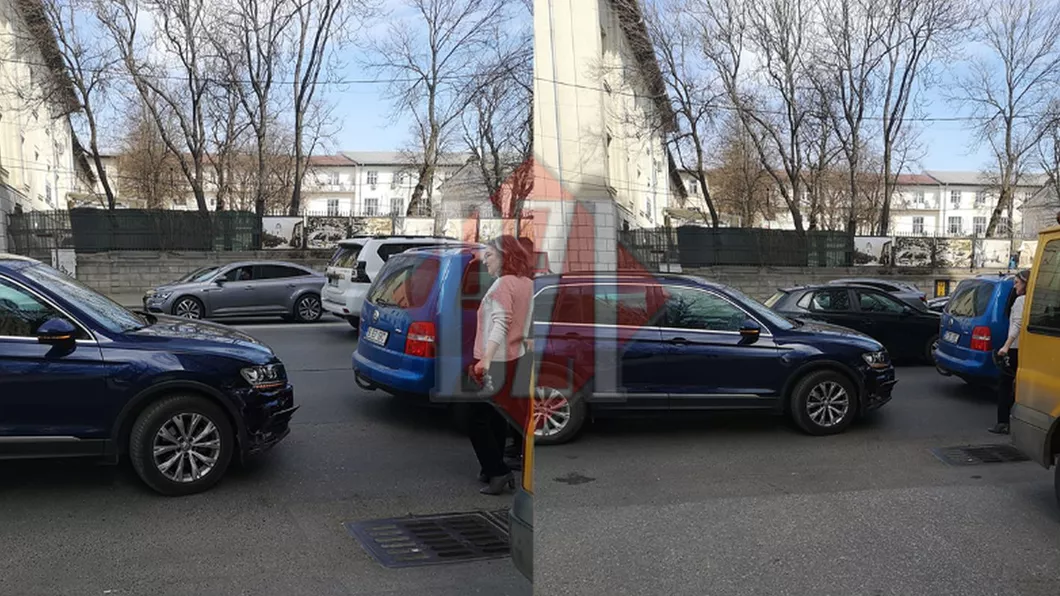 Accident rutier în municipiul Iași. Două autoturisme au intrat în coliziune pe Independenței