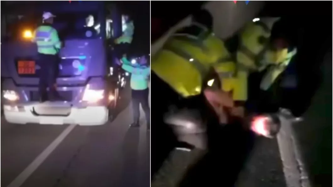 Inconștiență gravă pe străzile din Bacău TIR cu 30 de tone de combustibil transportate de un șofer beat - VIDEO UPDATE