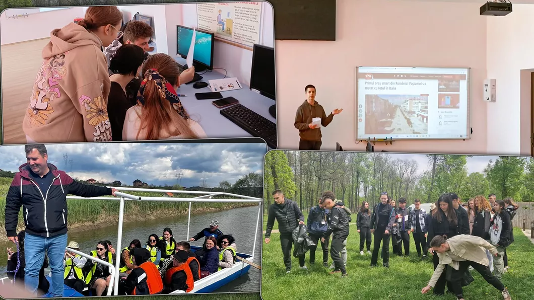 Activități ale elevilor și profesorilor Liceului Teoretic Miron Costin Pașcani derulate în cadrul programului Erasmus - FOTO