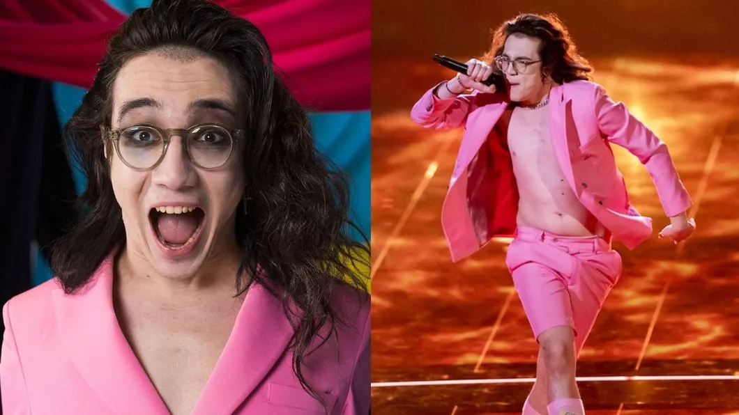 Val de reacții după ce reprezentantul României la Eurovision 2023 a urcat pe scenă alături de iubita lui. Theodor Andrei a fost aspru criticat