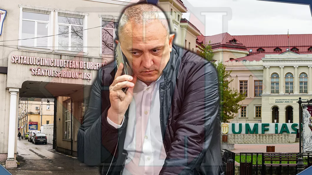 Dr. Daniel Timofte a dat lovitura Este manager la Spitalul Sf. Spiridon dar și la UMF Iași Funcțiile la stat i-au adus venituri de peste 270.000 de lei - FOTO