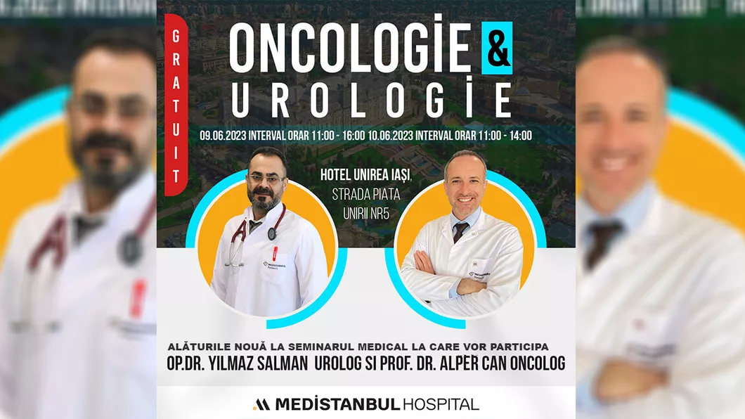 La Iași pacienții bolnavi de cancer au posibilitatea să obțină gratuit a doua opinie medicală de la doi specialiști turci - VIDEO