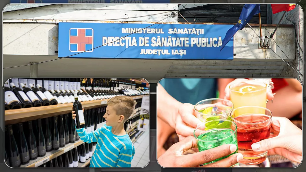 DSP Iași desfășoară o campanie axată pe prevenirea consumului de alcool la tineri - FOTO
