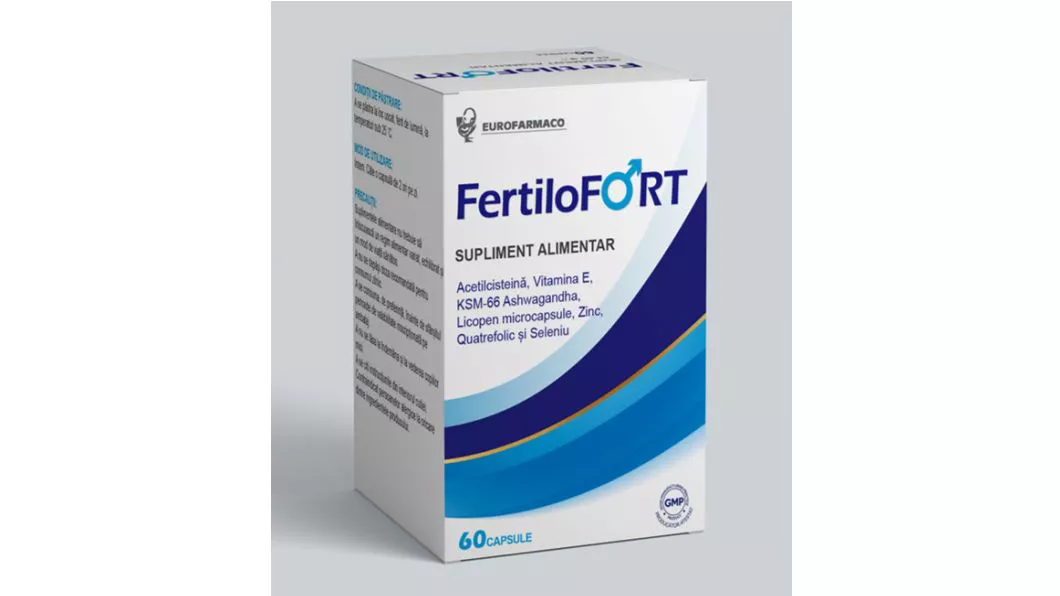 Farmaciile Ropharma Fertilofort- pentru îmbunătățirea fertilității masculine