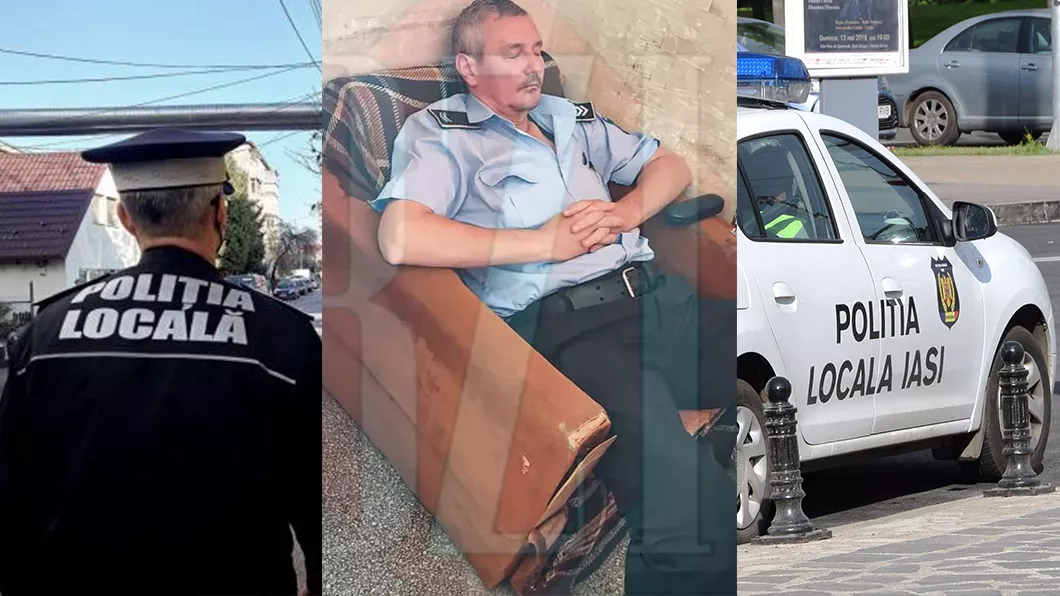 Polițistul anului vine de la Iași. Este campion la somn în timpul programului Salariul pe care îl încasează este de 7.000 de lei - EXCLUSIVFOTO