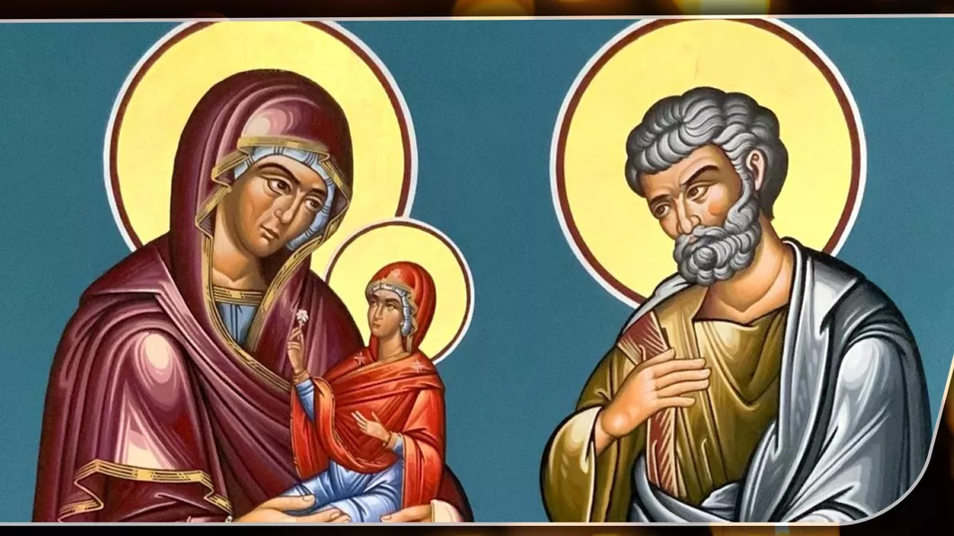 Astăzi creștinii ortodocși îi sărbătoresc pe Sfinții Ioachim și Ana părinții Sfintei Fecioare Maria Ce tradiții și obiceiuri se respectă în această zi - FOTO