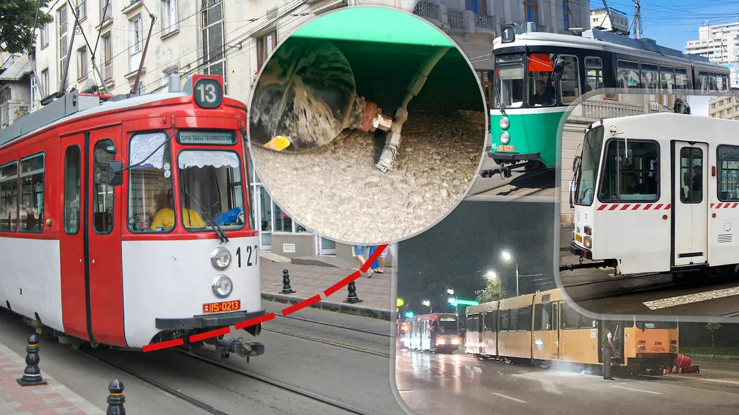 Ruleta morții cu tramvaiele de la CTP Iași Declarații șocante ale vatmanilor Ni se dau vagoane defecte dimineața - FOTO