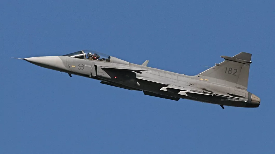 Suedia este mai aproape de a trimite avioane de luptă Gripen în Ucraina