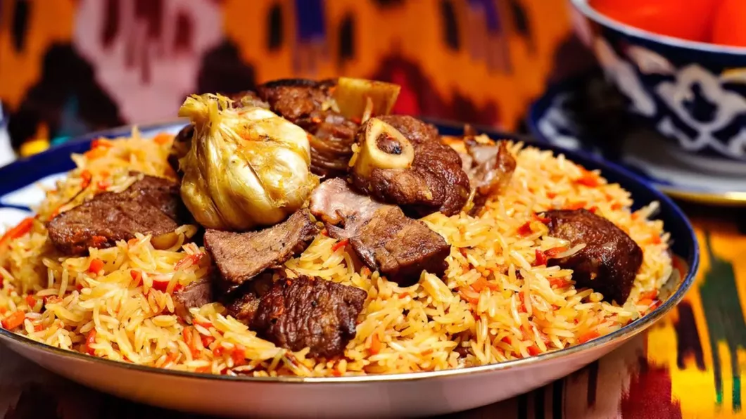 Pilaf de orez cu carne de porc în varianta uzbecă Nu vei mai prepara niciodată pilaf clasic